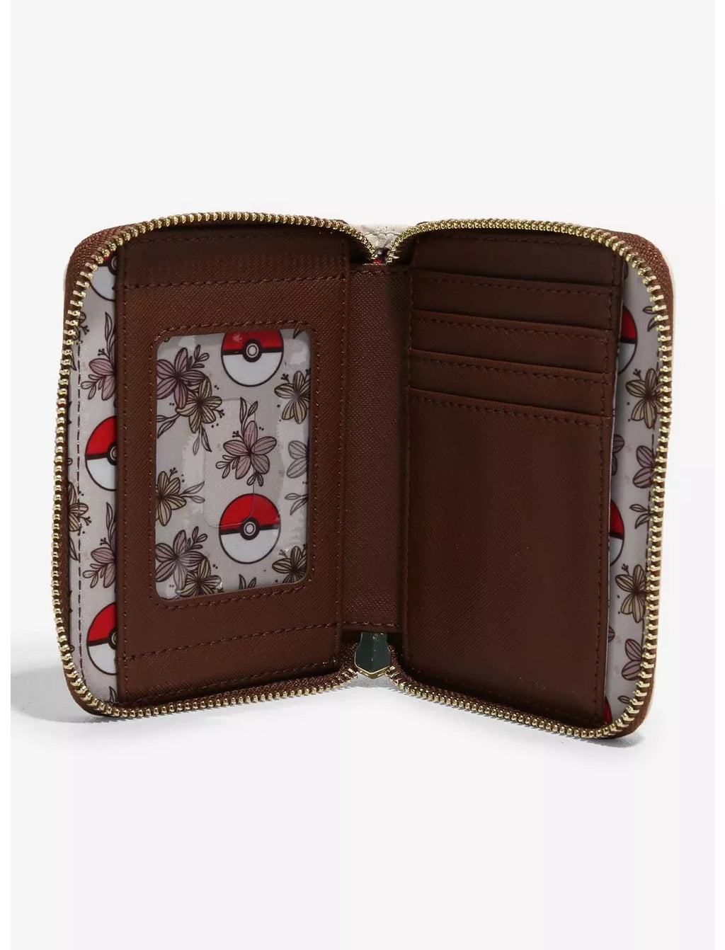 Loungefly Pokemon Pikachu and Eevee Floral Mini Backpack and Wallet