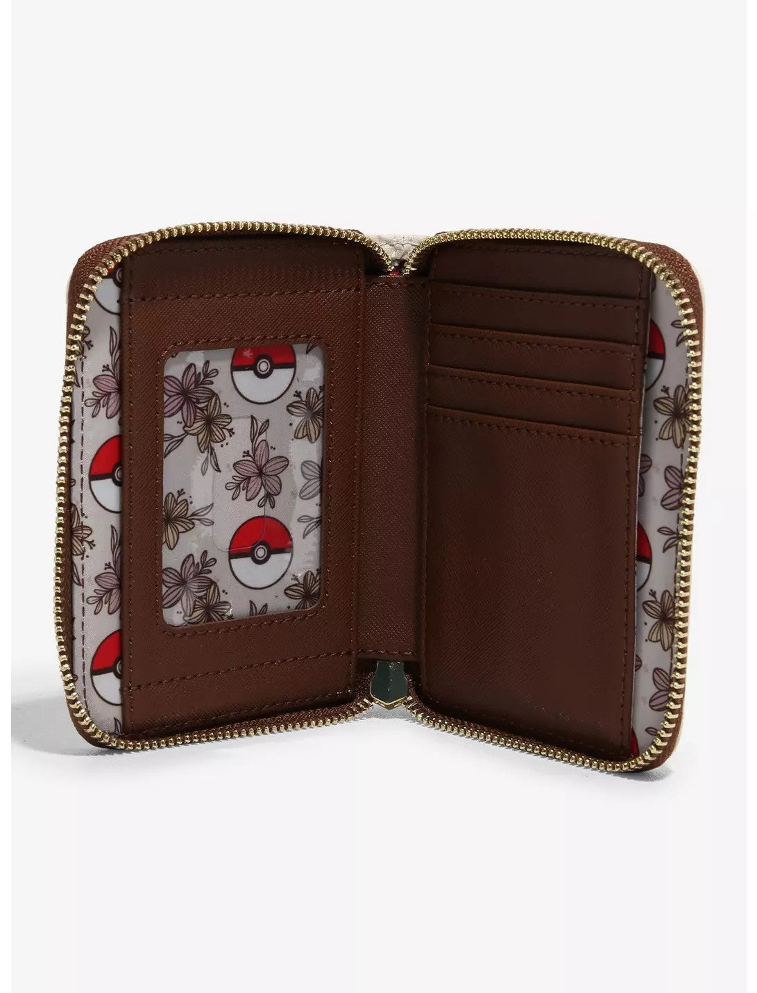 Loungefly Pokemon Pikachu and Eevee Floral Mini Backpack and Wallet
