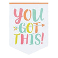 You Got This Embossed Metal Magnet: Tin