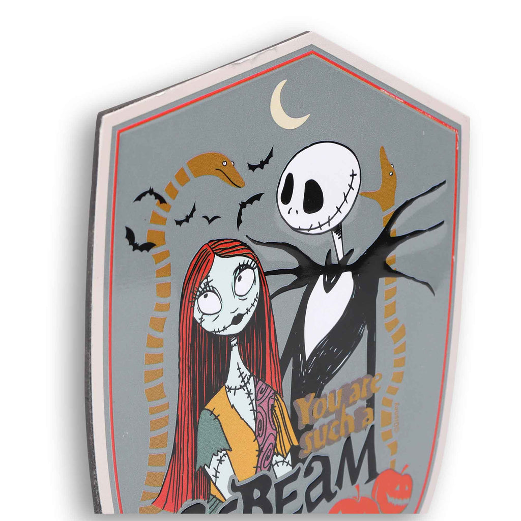 Such a Scream Jack & Sally Metal Magnet: Tin