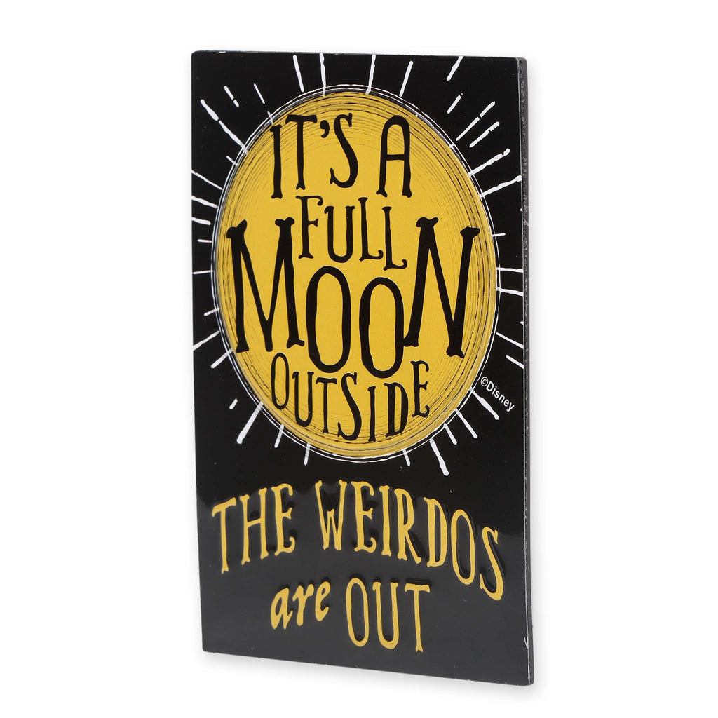 Disney Hocus Pocus Weirdos Are Out Metal Magnet: Tin