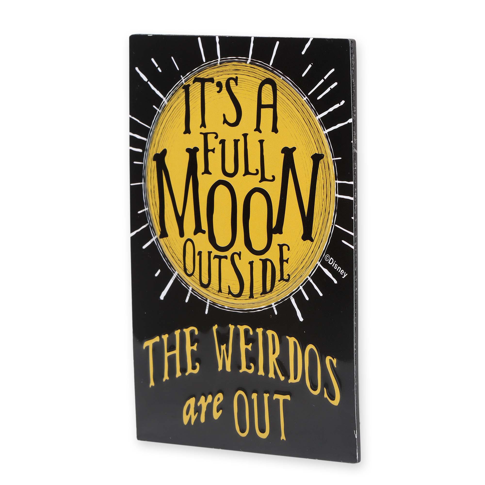 Disney Hocus Pocus Weirdos Are Out Metal Magnet: Tin