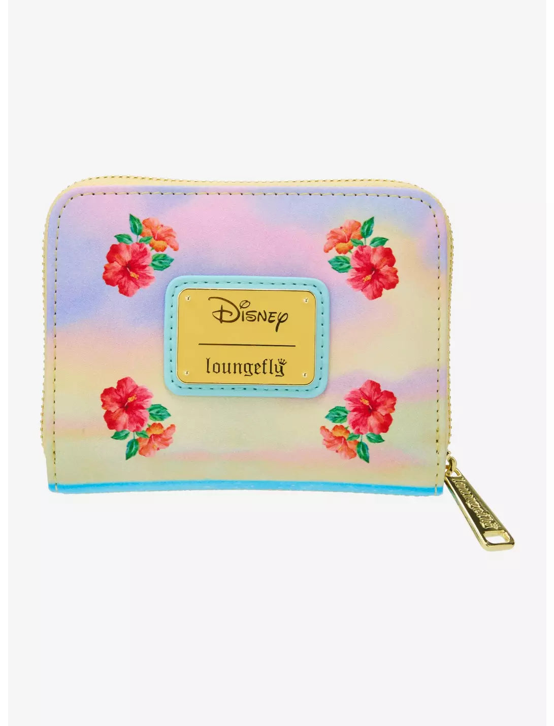 Loungefly Disney Lilo & Stitch Beach Scene Small Zip Wallet