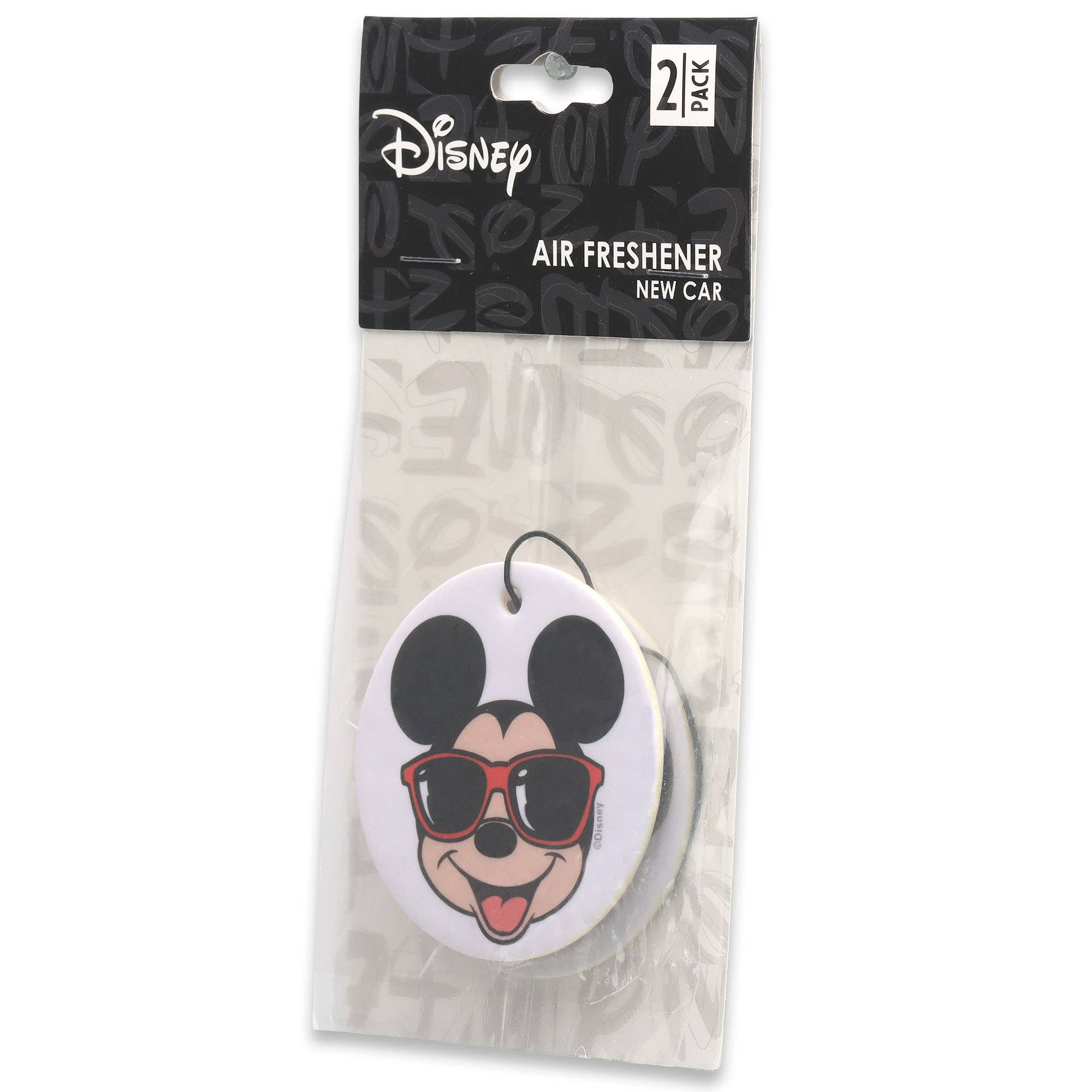 Disney Mickey Mouse in Sunglasses Car Air Freshener 2 pack: Fabric