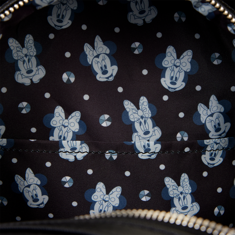 Loungefly Disney Minnie Mouse Studs & Chains Mini Backpack