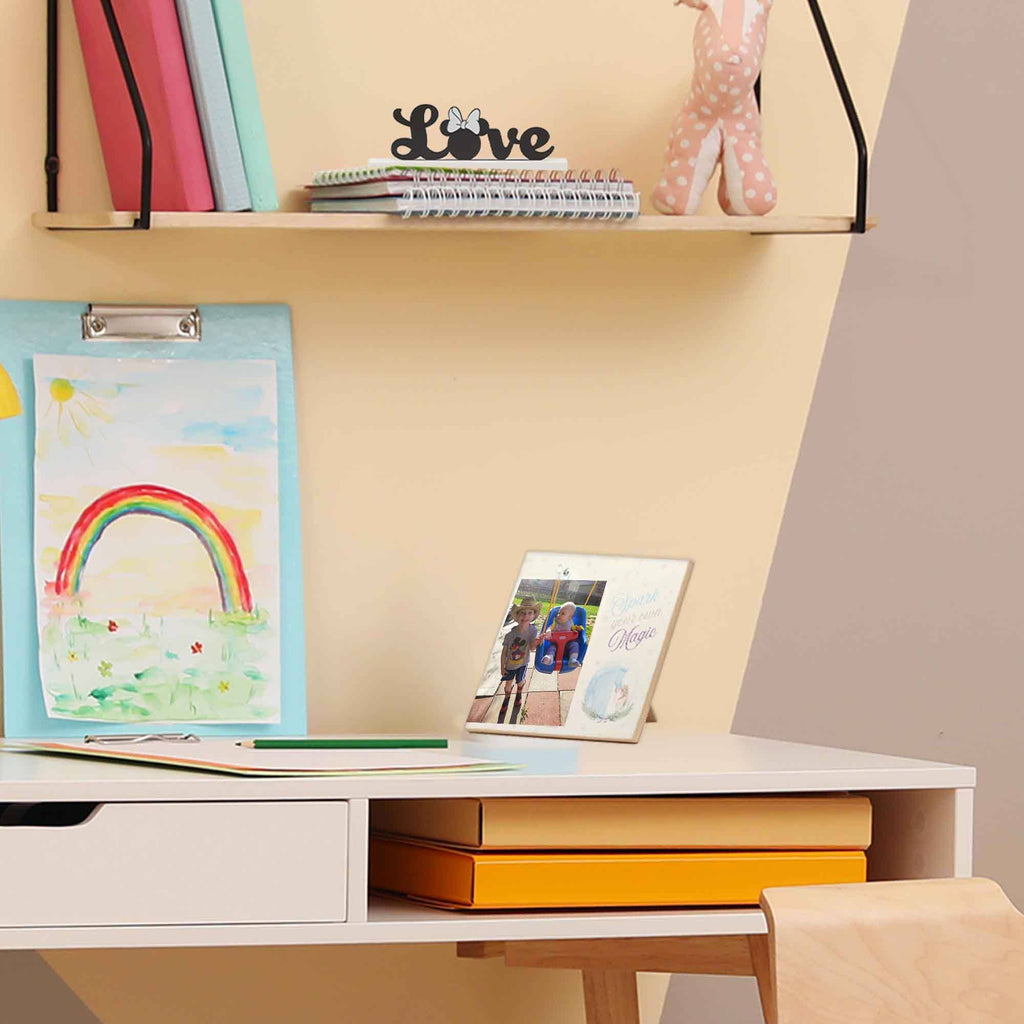 Disney Frozen Elsa & Nokk Spark Your Own Magic Photo Frame: Wood