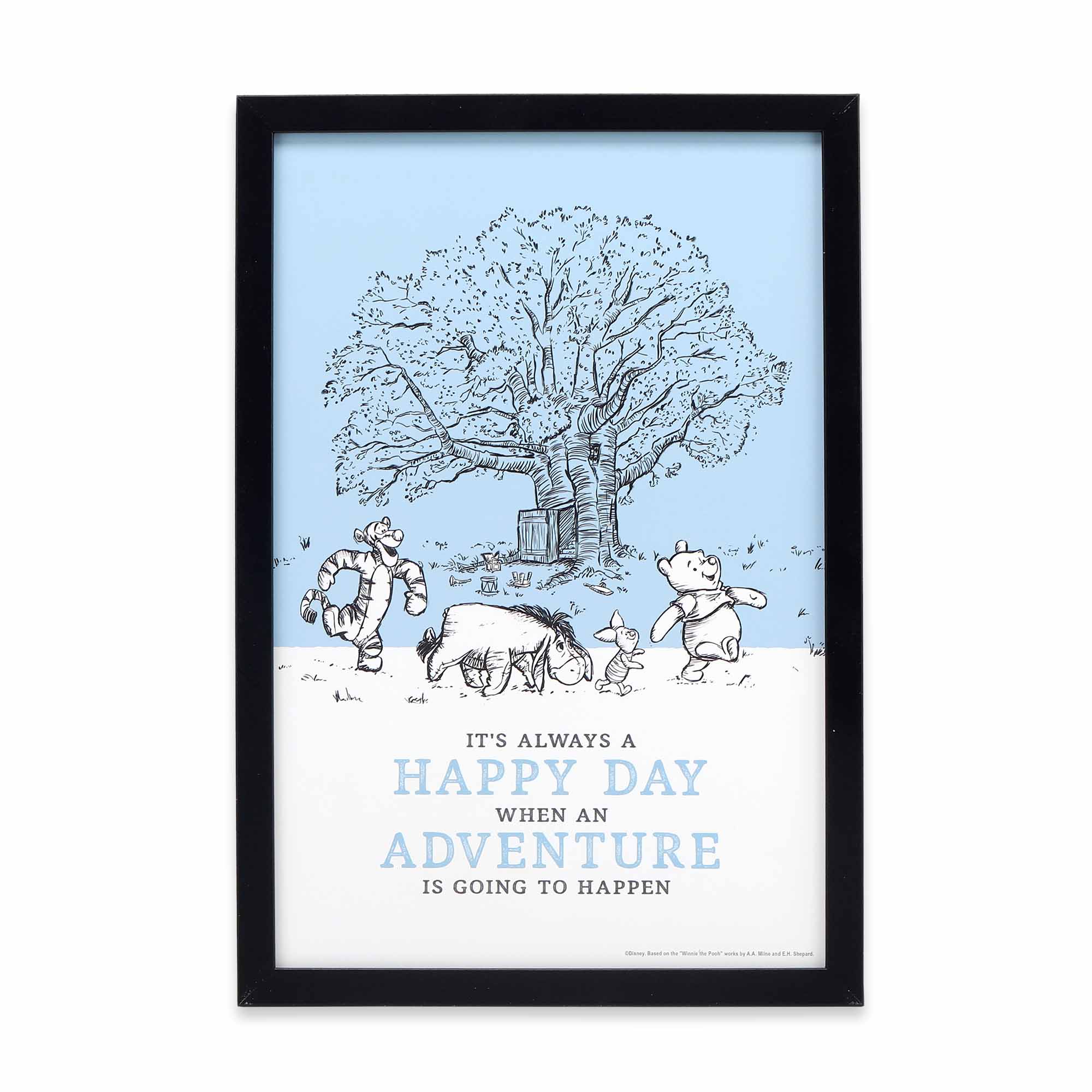 Winnie The Pooh Making Memories Wood Wall Decor: Wood