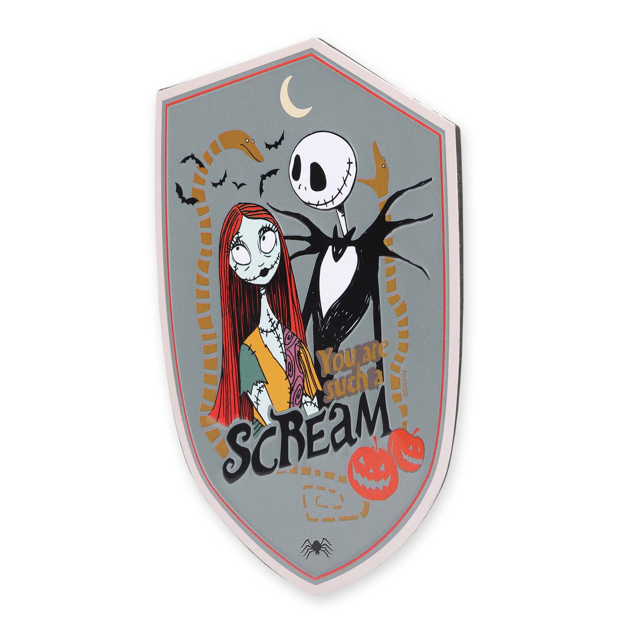 Such a Scream Jack & Sally Metal Magnet: Tin