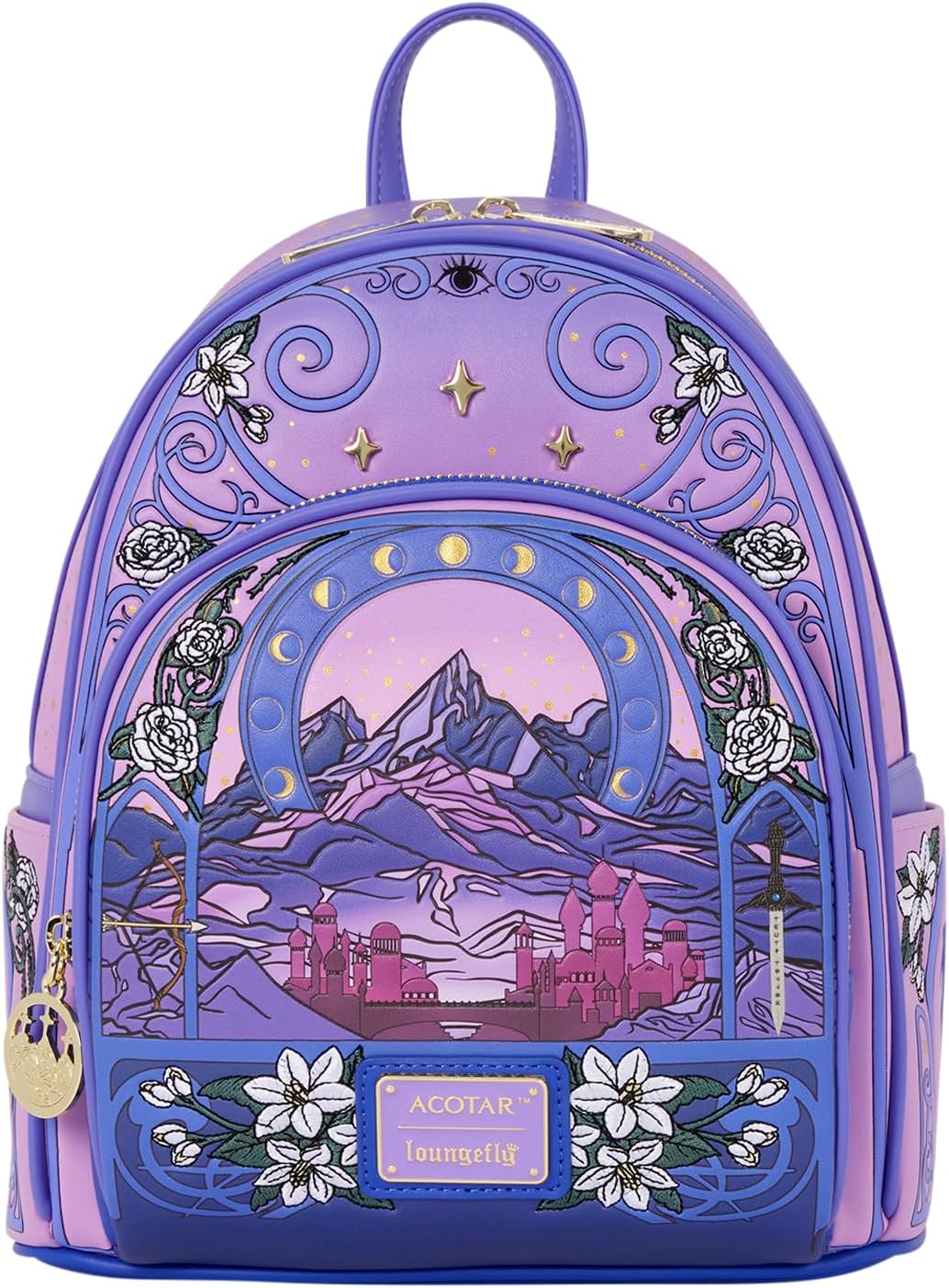 Loungefly A Court of Thorns and Roses Ramiel Mountain Mini Backpack
