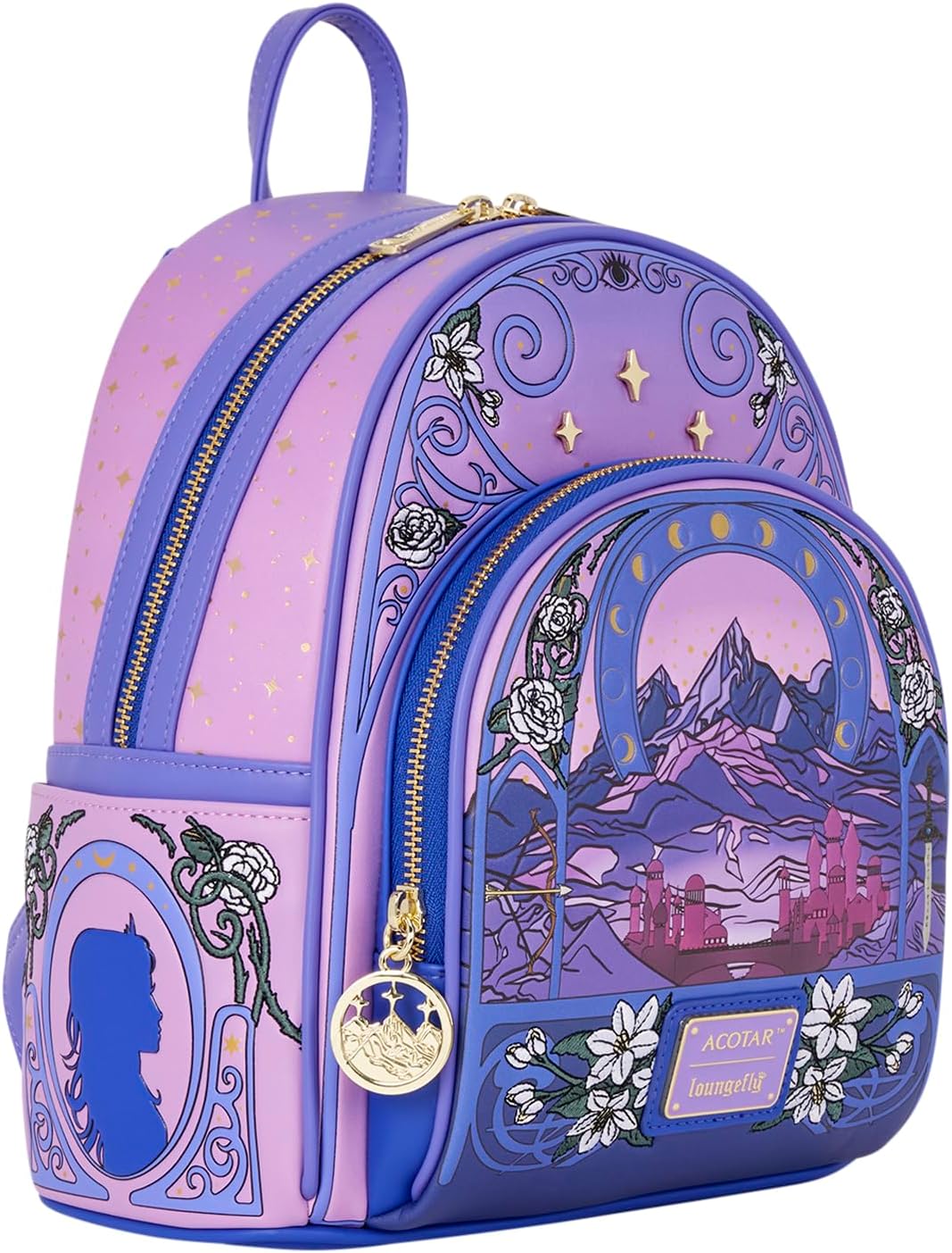 Loungefly A Court of Thorns and Roses Ramiel Mountain Mini Backpack