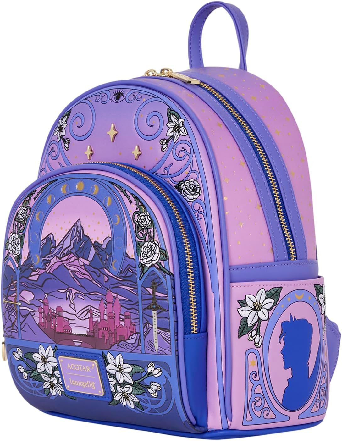 Loungefly A Court of Thorns and Roses Ramiel Mountain Mini Backpack