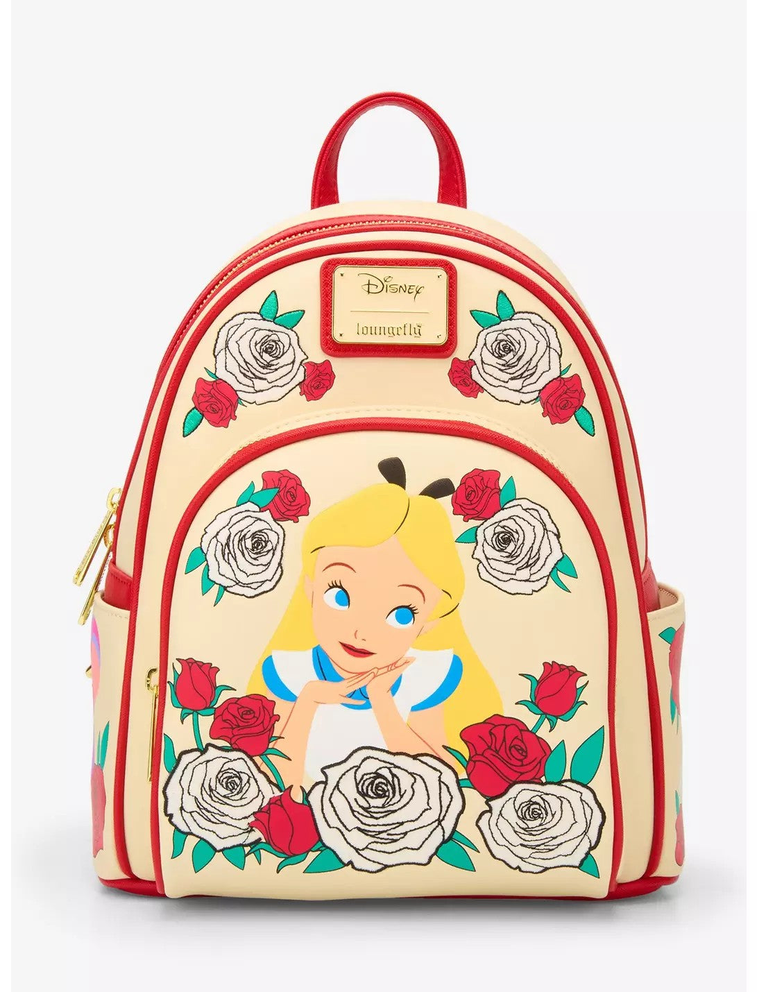 Loungefly Disney Alice in Wonderland Color Changing Roses Mini Backpack