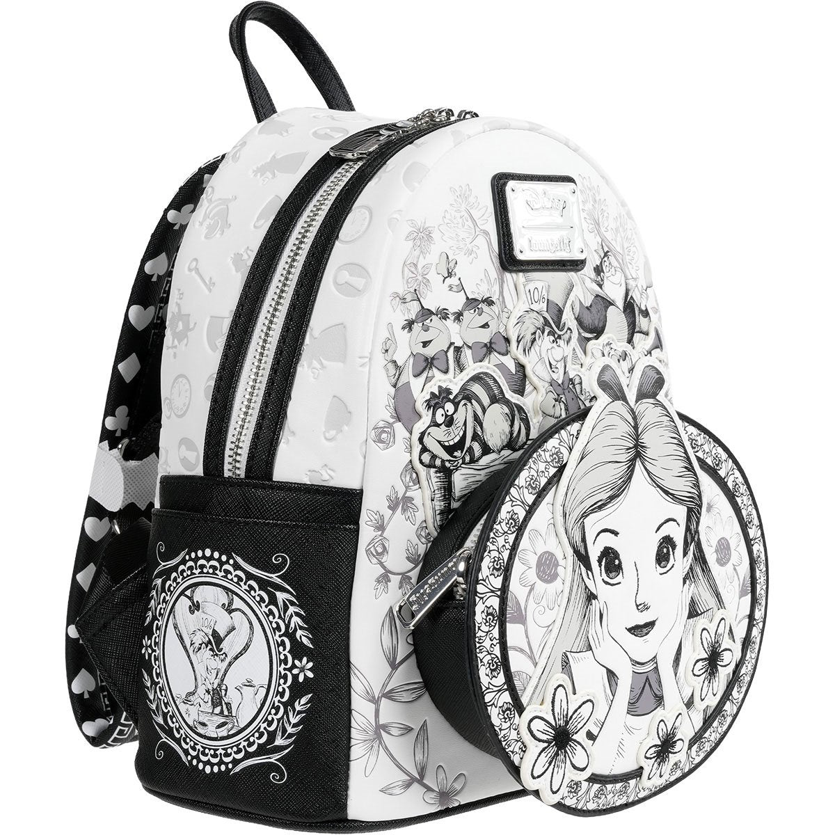 Loungefly Alice in Wonderland Sketch Mini-Backpack – Whimsical Bags