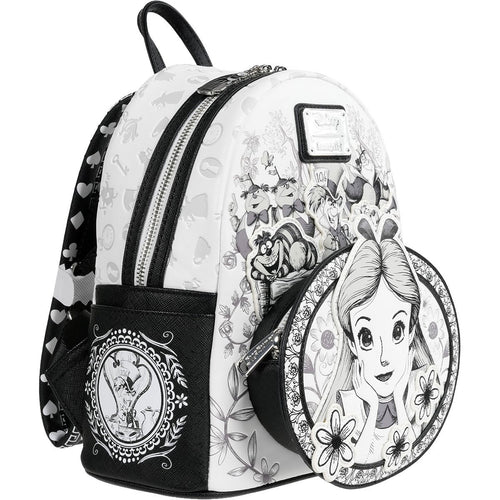 Loungefly Alice in Wonderland Sketch Mini-Backpack