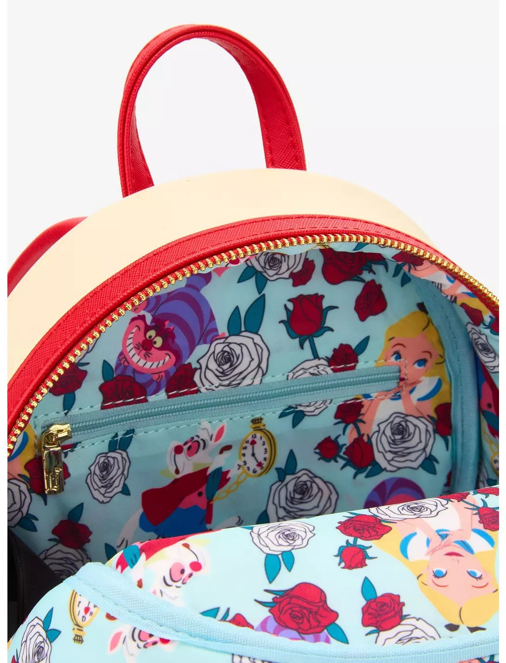Loungefly Disney Alice in Wonderland Color Changing Roses Mini Backpack
