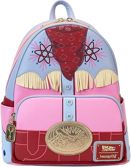 Loungefly Universal Back to The Future 40th Anniversary Mini Backpack