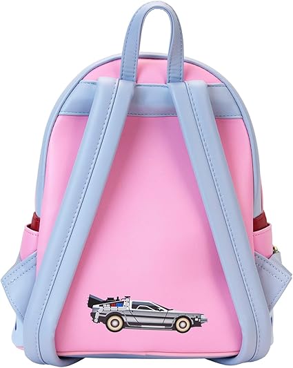 Loungefly Universal Back to The Future 40th Anniversary Mini Backpack