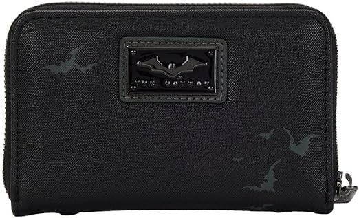 Loungefly DC The Batman Mini Backpack with Matching Wallet