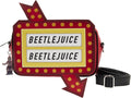 Loungefly Beetlejuice Graveyard Sign Cross Body Bag