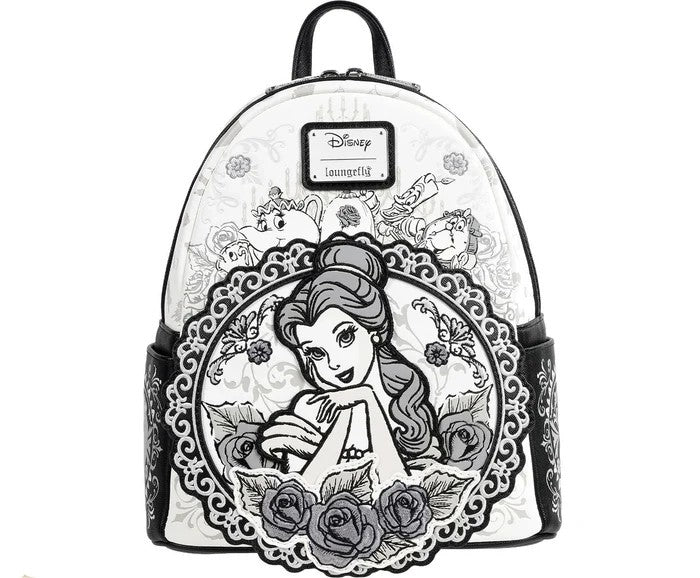 Loungefly Disney Beauty and the Beast Belle Sketch Mini Backpack