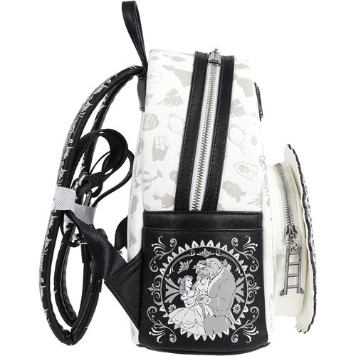 Loungefly Disney Beauty and the Beast Belle Sketch Mini Backpack