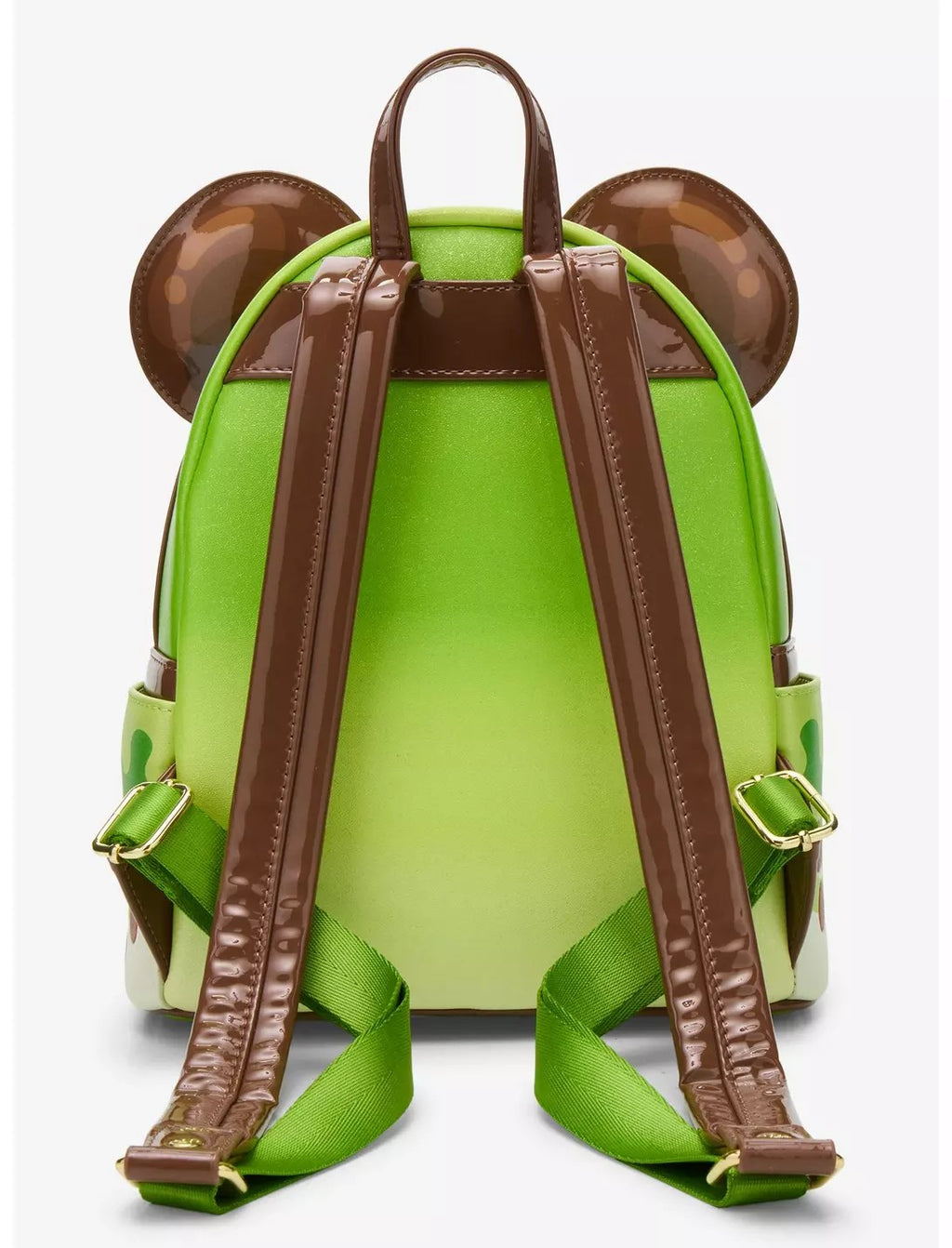 Loungefly Disney Mickey Mouse Green Tea Boba Figural Mini Backpack