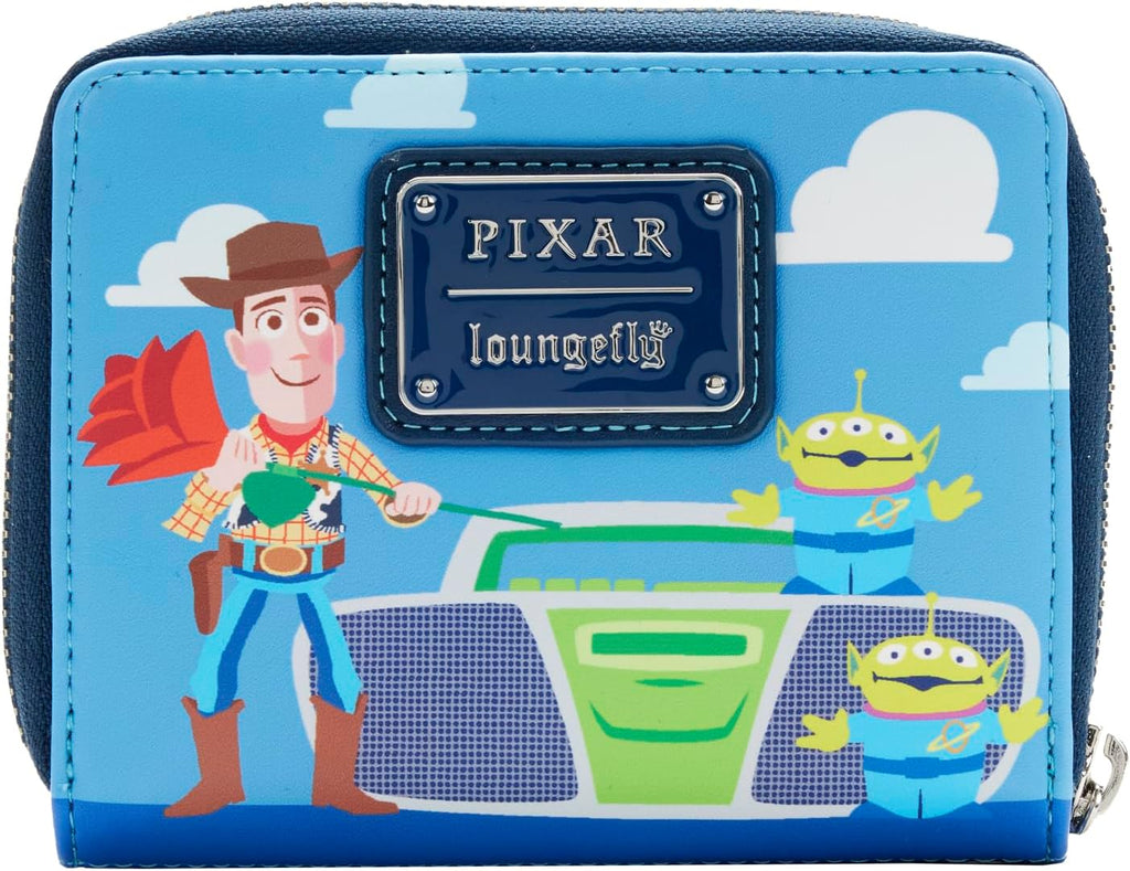 Loungefly Pixar Moments ToyStory Jessie & Buss Zip Around Wallet
