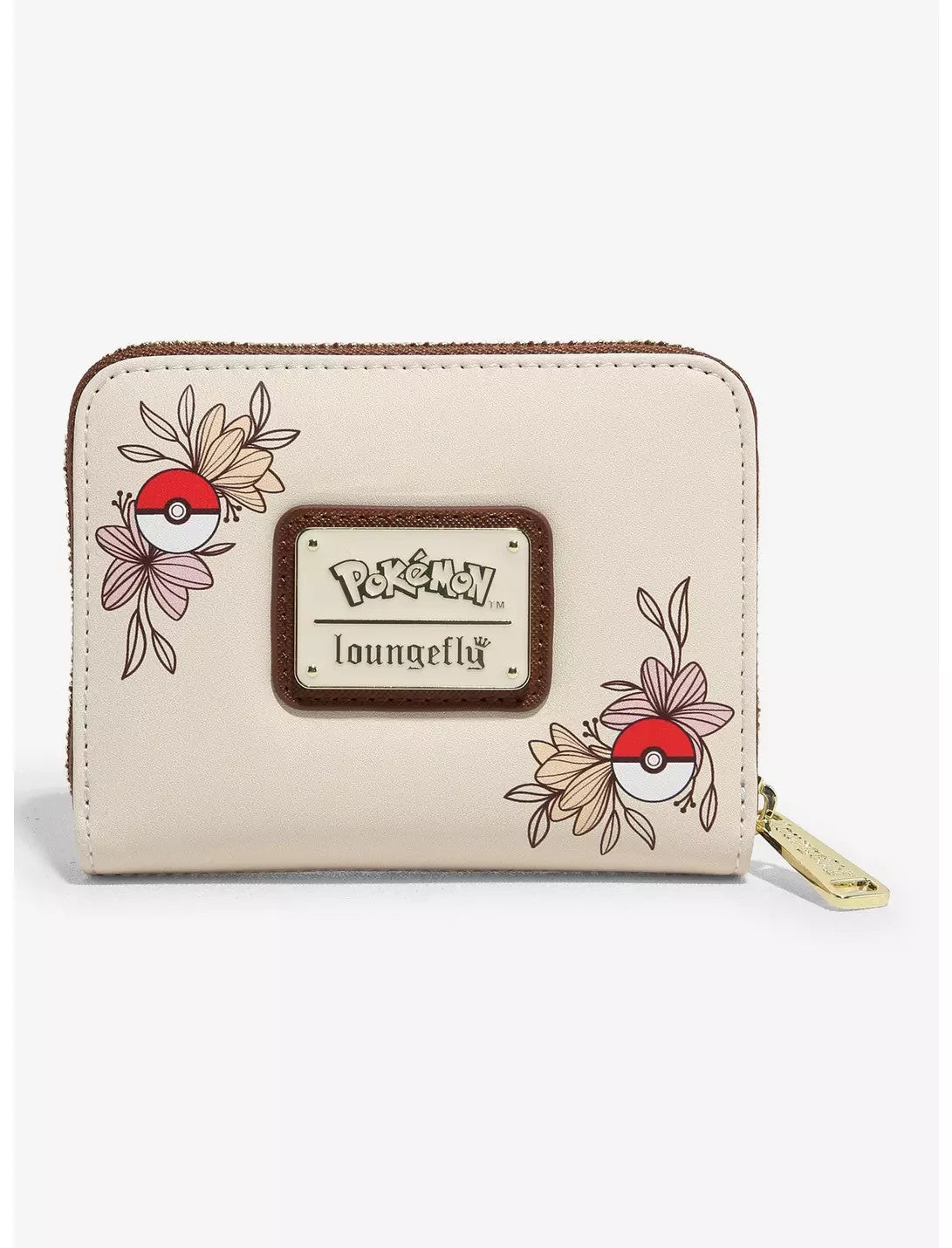 Loungefly Pokemon Pikachu and Eevee Floral Mini Backpack and Wallet