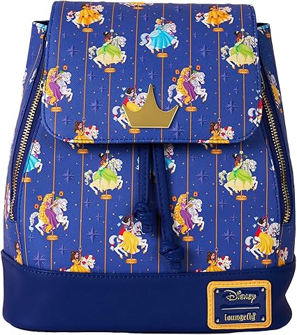 Loungefly Disney Princess Carousel Mini Backpack