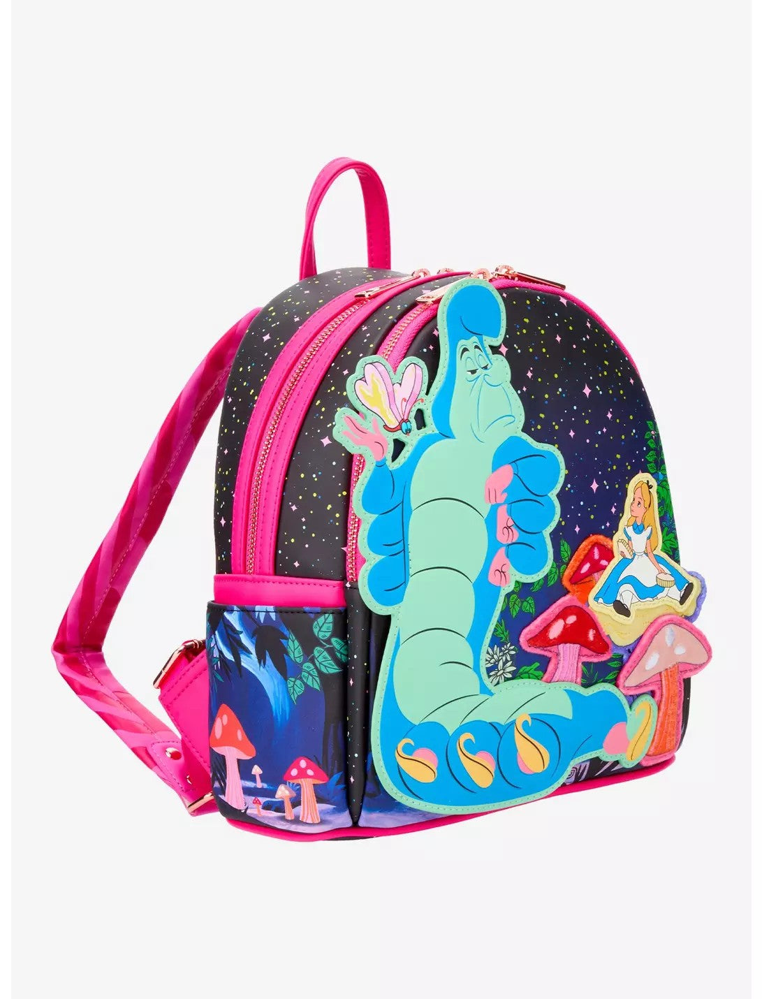 Loungefly Disney Alice in Wonderland Caterpillar & Alice Mini Backpack