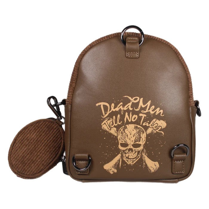 Loungefly Pirates of the Caribbean: Davy Jones Dead Man’s Chest Convertible Mini Backpack
