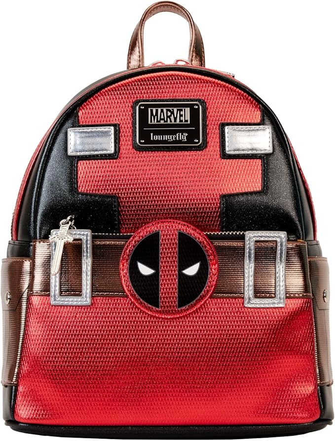 Loungefly MARVEL DEADPOOL METALLIC COLLECTION COSPLAY MINI BACKPACK