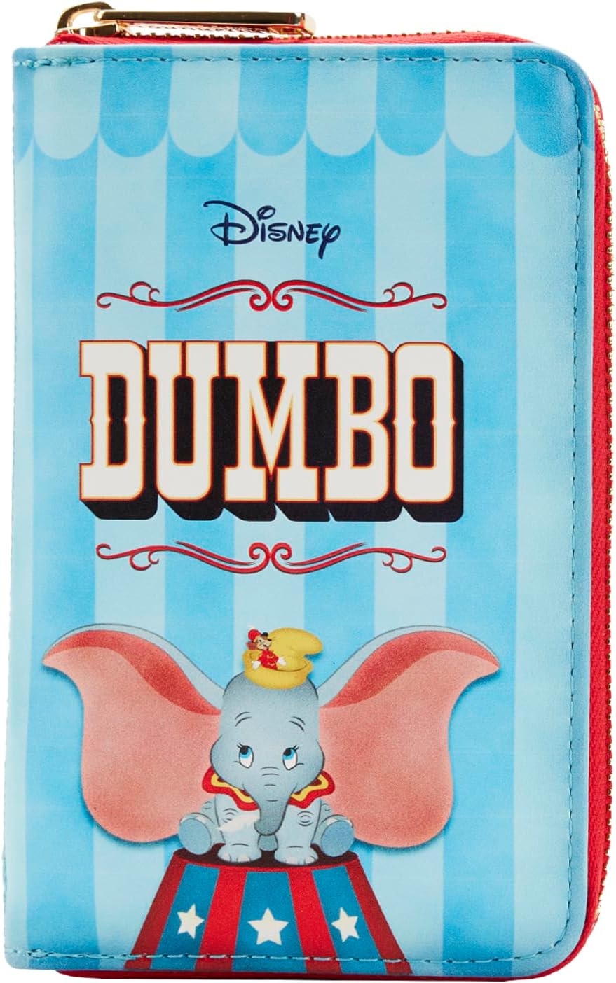 Loungefly Disney Dumbo Book Series Zip Around Wallet