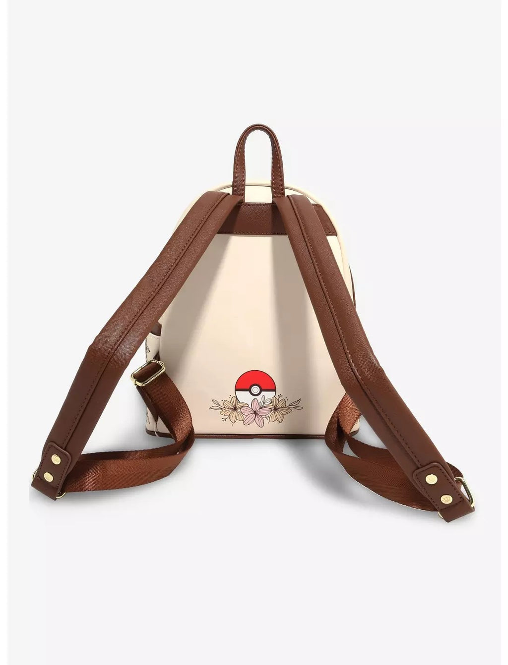 Loungefly Pokemon Pikachu and Eevee Floral Mini Backpack and Wallet