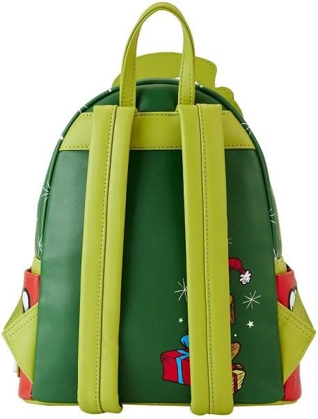 Loungefly Dr. Seuss' How the Grinch Stole Christmas! Santa Cosplay Mini Backpack