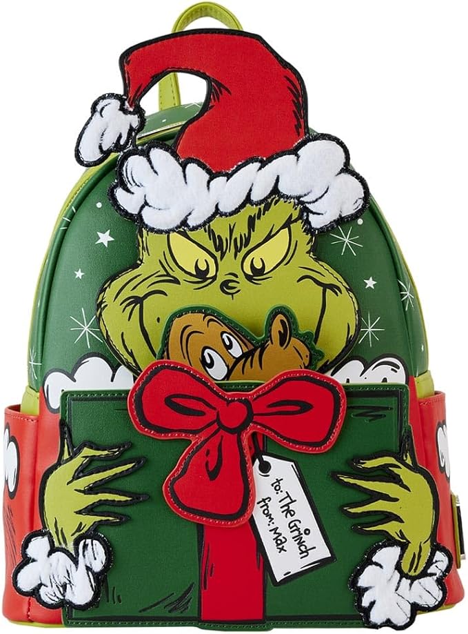 Loungefly Dr. Seuss' How the Grinch Stole Christmas! Santa Cosplay Mini Backpack