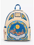 Loungefly Harry Potter Hedwig Hogwarts Stained Glass Mini Backpack