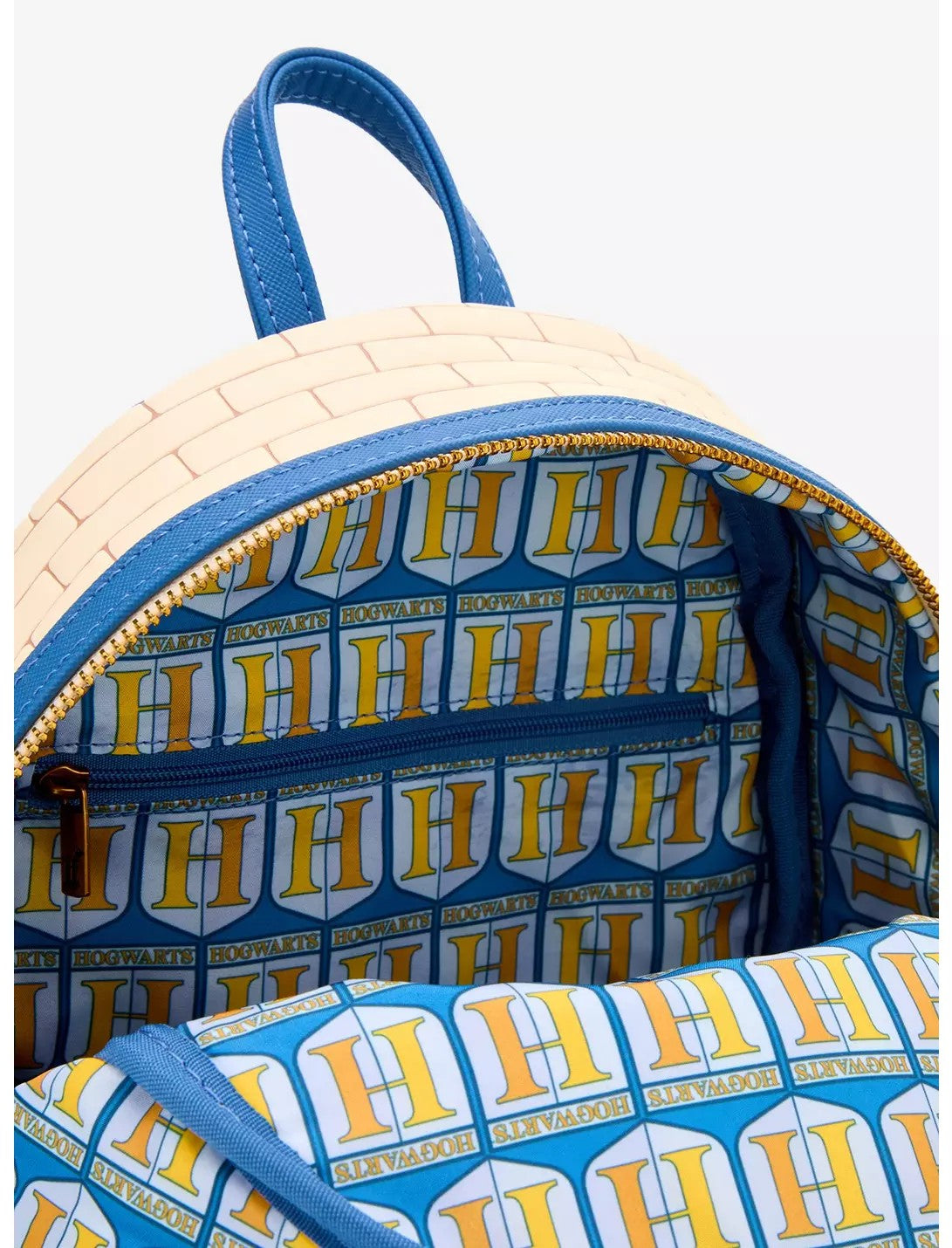 Loungefly Harry Potter Hedwig Hogwarts Stained Glass Mini Backpack