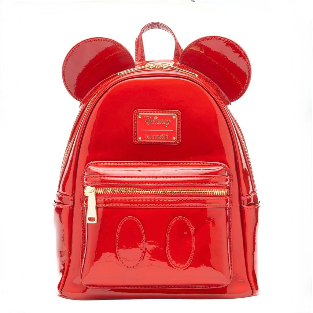 Loungefly Disney Mickey Mouse Holographic Series Backpack - Ruby