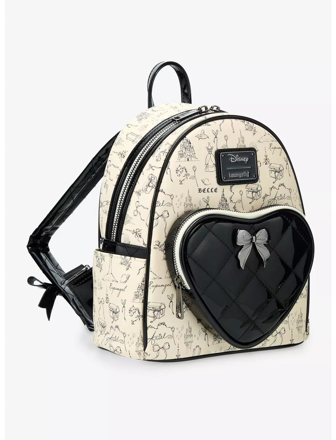 Loungefly Disney Princess Sketch Icons Mini Backpack