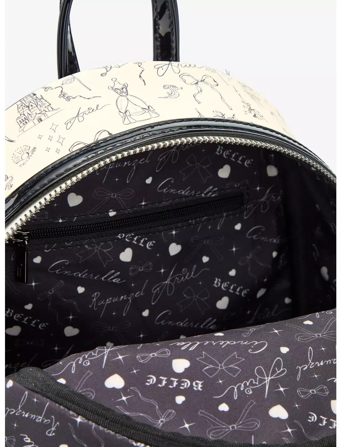 Loungefly Disney Princess Sketch Icons Mini Backpack