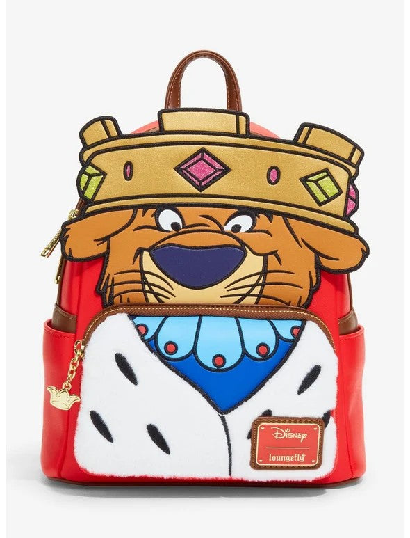 Loungefly Disney Robin Hood Prince John Cosplay Mini Backpack