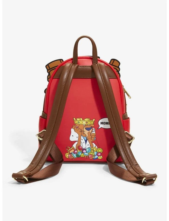 Loungefly Disney Robin Hood Prince John Cosplay Mini Backpack