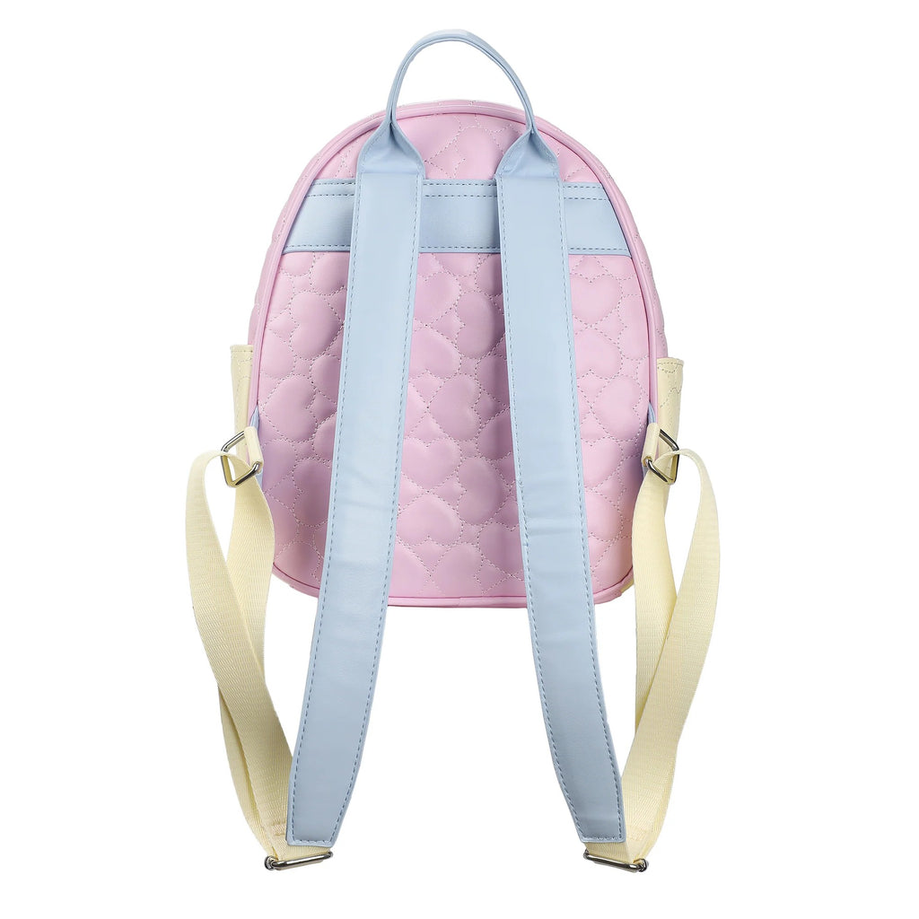 BioWorld- Disney Mickey Mouse and Minnie Mouse 10.5" Adult Mini Backpack With Movable Characters