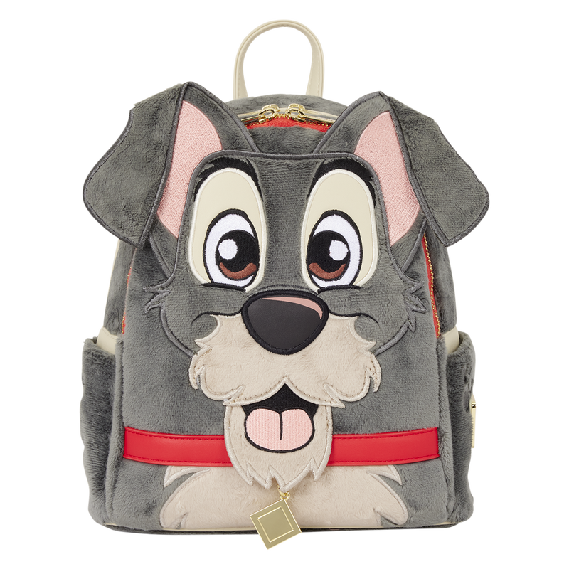 Loungefly Disney Lady and the Tramp Plush Cosplay Mini Backpack