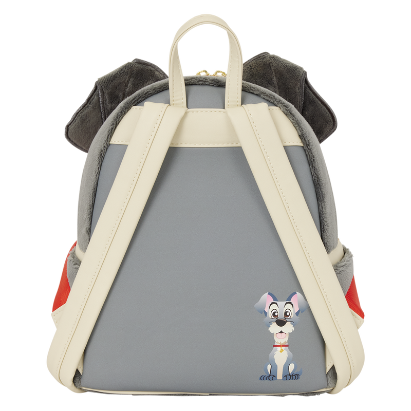 Loungefly Disney Lady and the Tramp Plush Cosplay Mini Backpack