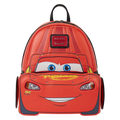 Loungefly Disney Pixar Cars 20th Anniversary Lightning McQueen Cosplay Light-Up Mini Backpack