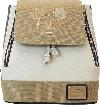 Loungefly Disney Mickey and Friends Canvas Mini Backpack