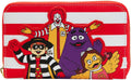 Loungefly McDonalds Ronald And Friends Zip Around Wallet
