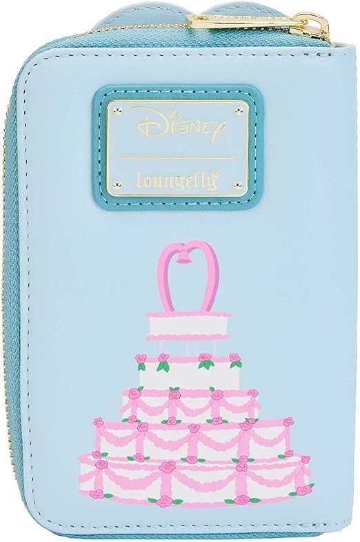 Loungefly Disney Little Mermaid Wedding Cake Zip Around Wallet